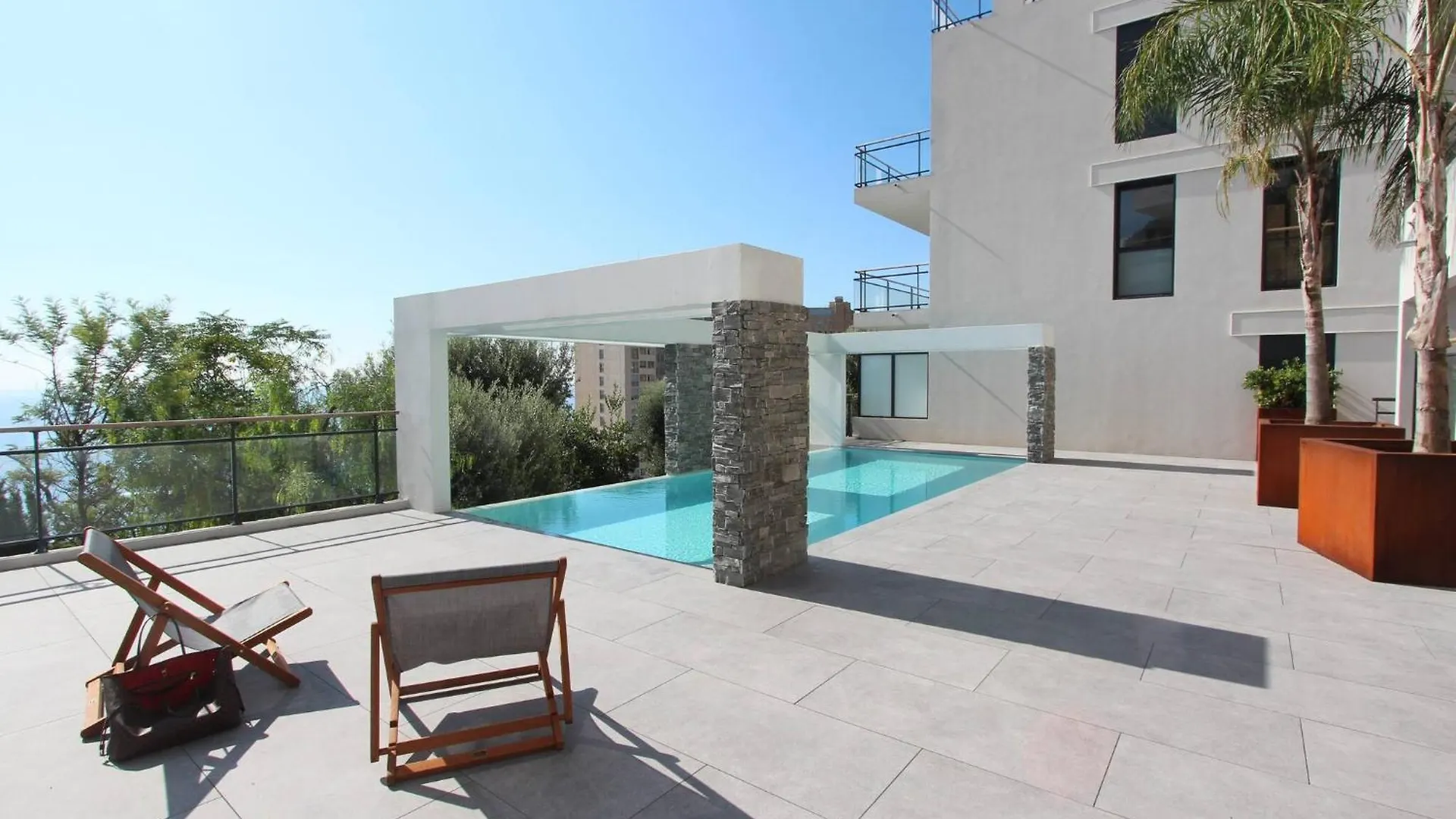 Luxurious Apartments Monaco&Seaview, Infinitypool&Parking Beausoleil France